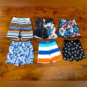 Boys Old Navy, OP, Crazy 8, GapKids XS 5-6 bathing suits